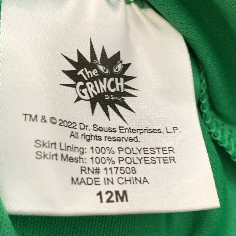 The Grinch Baby Girls Grinchmas Outfit